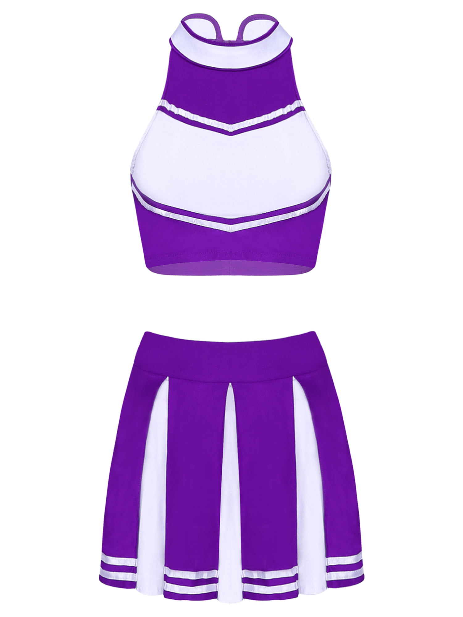 Ladies Shorty Short Purple, Covalent Activewear Women Cheerleading Dance