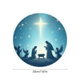 thumbnail image 3 of RBCKVXZ 8" Christmas Ornament 2025 – Acrylic Holy Family Ornament, Religious Christian Christmas Decor, Jesus Nativity Ornament for Tree, Religious for Family & Friends (Nativity), 3 of 6