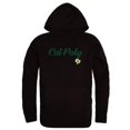 thumbnail image 1 of W Republic 558-167-BLK-01 Men Cal Poly Mustangs Script Hoodie, Black - Small, 1 of 1