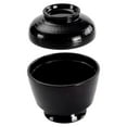 thumbnail image 3 of DOLITY Miso Soup Bowl Kitchen Multipurpose Tableware for Instant Noodle Fruit Ramen solid black, 3 of 9