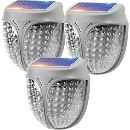 

Energetic Solar Garden Lights with Dusk to Dawn Sensors 3000K Warm White Magnetic Solar Outdoor Lights IP65 Waterproof Outdoor LED Garden Solar Lights Customized for Planter Raised Beds Pack of 3