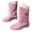C1-Pink, variant on Women Mid Calf Rain Boots Silicone Work Shoes Outdoor Camping Beach Walking Comfort All Season