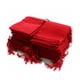 thumbnail image 1 of Sonducket 100 Uds. Bolsa con cordón para joyería, bolsa para joyería, almacenamiento de franela, embalaje de abalorios, bolsas de boda para Ropa, zapatos y accesorios Miscelánea Rojo, 1 of 6