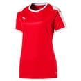 thumbnail image 4 of PUMA Womens Liga Jersey - Red/White - X-Small, 4 of 4