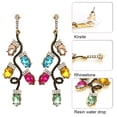 thumbnail image 3 of Pendientes de Navidad coloridos para mujer Pendientes de Navidad Pendientes lindos Pendientes de Navidad Regalos, 3 of 5