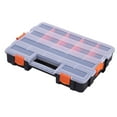 thumbnail image 2 of Cqxid Tool Bag Under $20 Double Sided Portable Plastic Hardware Tools Accessories Box Electronic Components Sorting Box Parts Box Storage Box, 2 of 4