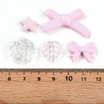 thumbnail image 4 of Transparent & Opaque Acrylic Beads Mixed Shapes Pearl Pink 7.5~24.5x7.5~32.7x2.5~12.5mm Hole: 0.5~3mm DIY, 4 of 4