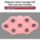 thumbnail image 3 of Guante de masaje de mano portátil con bola de masaje, guante de masaje de tejido profundo, masajeador magnético para cuello, pecho, isquiotibiales, muslos y, 3 of 6