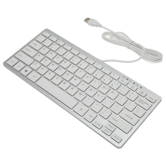 Ultra Thin Keys USB KeyboardUSB Wired Keyboard 78 USB Wired Keyboard Slim USB Wired Keyboard Compact and Lightweight
