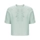 thumbnail image 4 of Mujeres Tops de Verano de Moda Casual Color Sólido Cuello en V Manga Corta, Blusa Ligera Y Elegante, 4 of 6