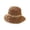 Khaki, variant on Wide Brim Foldable Hat For Summer Sun Beach Outdoor Travel Black One Size