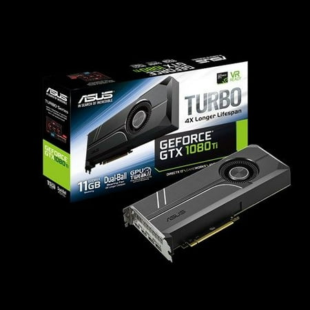 Asus TURBO-GTX1080TI-11G GeForce GTX 1080 Ti Graphic Card - 1.48