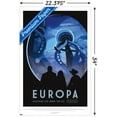 thumbnail image 3 of NASA - Europa Travel Poster Wall Poster, 22.375" x 34", 3 of 5