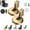 2 Brass, variant on Magnetic door stopper, punch-free door stopper - mechanical door stopper, with stickers, invisible magnetic door stopper, mechanical silent door stopper with shock absorption (black)