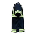 thumbnail image 3 of N'A Reflective Short Sleeve Polyester Safety Work Shirts, (Men's), 3 of 6