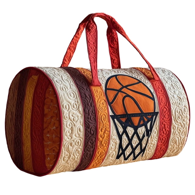 Hippie Van Quilted Duffel Stylish Basketball Sports Quilted Duffel For Gym Travel Graphic Duffel Travel Function Gym Sports Duffel For Travel And Training Lightweight Portable Gym