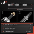 thumbnail image 2 of A-Premium CV Axle Shaft Assembly - Compatible with Mazda CX-9 CX9 2016-2022, L4 2.5L - Front Right Passenger Side, Replace# FTF22550X, 2 of 6