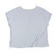 thumbnail image 2 of Alfani Womens Satin Pullover Blouse pasblue M, 2 of 2