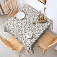 thumbnail image 2 of Beige Baseballs with Hearts Pattern Square Tablecloth,Waterproof Square Table Cover,Wipeable Spillproof Washable Table Cover for Home Kitchen Party Decor 60"x60"(152x152cm), 2 of 6