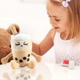 thumbnail image 4 of TERGAYEE Cute Milk Tea Cup Toys Dolls, Dolls Pendant Catch Machine Small Dolls, Plush Toys Soft and Comfortable, Suitable as Christmas Gifts Halloween Gifts, 4 of 5