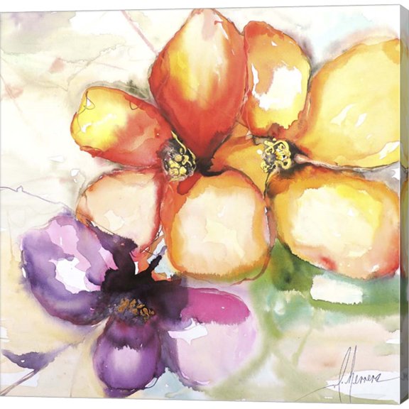 Great Art Now Amigas by Leticia Herrera, Canvas Wall Art, 12W x 12H