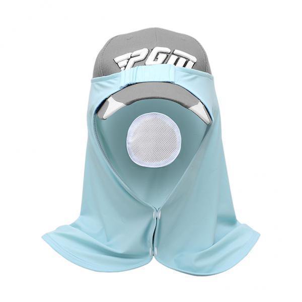 Paquete de 2-3 mascarillas para montar con babero de tela transpirable para el cuello de color azul 2 piezas