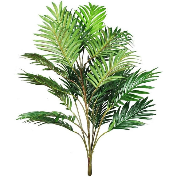 Artificial Plants Palm Leaves Green Greenery Tree Faux Fake Tropical Large Leaf for Party Flowers Arrangement Wedding Decorations