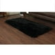 thumbnail image 4 of Alfombras Peludas Multiusos Alfombra para El Sala de Alfombra para El Del Dormitorio Sofá Cojín para Silla Cojín para Asient Negro perfecl Alfombra Shaggy, 4 of 8