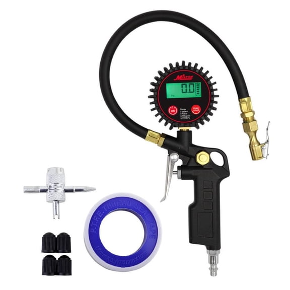 Milton Digital Tire Inflator Car Accessories And Tire Pressure Gauge