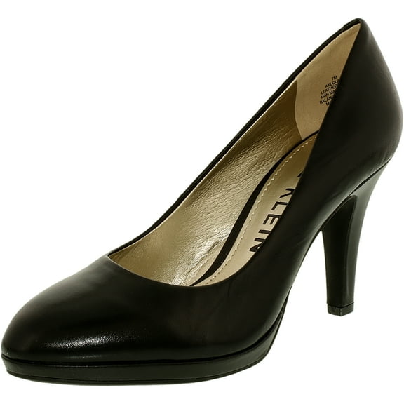 Anne Klein Women's Lolana Leather Ankle-High Leather Pump