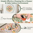 thumbnail image 2 of Bleum Cade Area Rugs for Doormat 2X3,Spring Boho Floral Rug, Machine Washable Non Slip Welcome Mat, Low Pile Carpet for Entryway, Kitchen, Front Door Indoor Entrance,Beige, 2 of 7