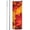 Fall Autumn Leaves, variant on Sunflowers Teal Blue Stainless Steel Insulated Tumbler 20 OZ, Turquoise Wood Coffee Mug Cup with Splash-Proof Lid and Straw for Car Home Office Outdoor Travel