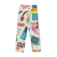 thumbnail image 5 of Disketp Playing Video Games Men'S Pajama Pants - Ultra Soft Fleece Sleep And Lounge Pants (Size: S-Xxl), 5 of 9
