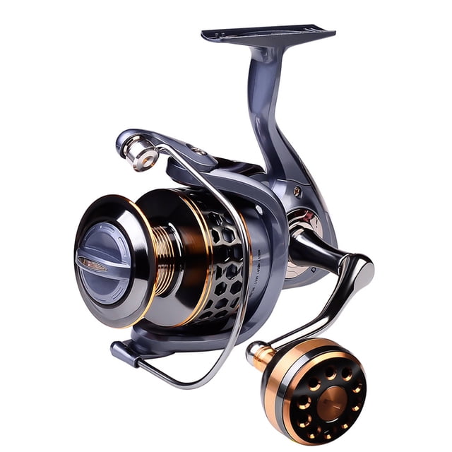 WDOplteas Carrete Fundición Bobina Carrete Pesca Metal Portátil Accesorios Pesca (serie 4000)