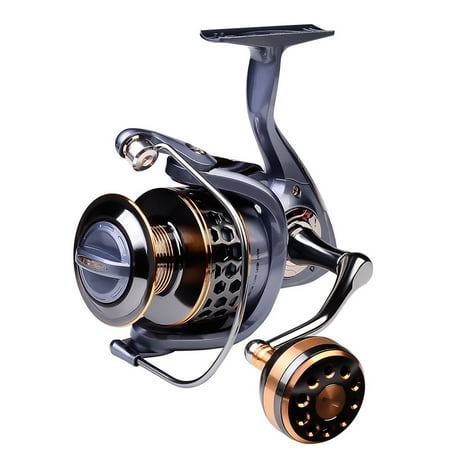 ShYlai Casting Reel Coil Portable Metal Fishing Reel Fishing Accessories (4000 series)