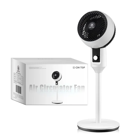 Ventilador de Pie Pedestal Industrial CM-TOP 3 Velocidades 127V/60Hz/50W