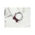 thumbnail image 4 of INSPIRE CHIC Unisex Pre-Tied Bowties Adjustable Strap Polka Dots Bow Tie Wine Red One Size, 4 of 5
