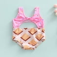 thumbnail image 2 of Maillots de Bain une Pièce pour Bébé Fille Biscuit/Cake Print, 2 of 9