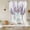MediumPurple, variant on Black Grey Vintage Balloon Curtains 63 Inch Length for Living Room/Bedroom, Retro Abstract Art Rod Pocket Privacy Door Curtains Decorative Tie Up Shade for Window 52"x63"