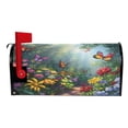 thumbnail image 3 of Ryvnso Mailbox Cover Magnetic Flower Butterfly Mailbox Wrap Large Size 25.5x21 Inch, 3 of 8