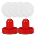 thumbnail image 3 of 1 Set Ice Hockey Pushers Pucks Replacement Accessories Game Tables Ice Hockey Pucks Parts Set, 3 of 4