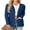 Navy Blue, variant on JWD Women's Cardigan Woolen Sweater Soft Comfortable Casual Lightweight With Pockets Black L