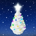 thumbnail image 7 of PuSpu Home Decoration Resin colored lights Christmas tree ornaments desktop Christmas decorations Christmas props Holiday Products, 7 of 7