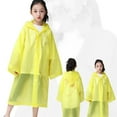thumbnail image 5 of Vuygyu Emergency Raincoat Raincoat for Teenage Boys Rain Jackets Men Rain Coat for Girls 14-16 Clothes for Boys Toddler Raincoat And Hat Coat for Women with Hood Light Weight Rain Coat Rain Slickers, 5 of 5
