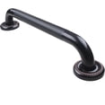 thumbnail image 6 of IMPEU 30-inch Textured Grab Bar for Bathtub and Shower, Oil Rubbed Bronze finish, 1.25-Inch Diameter, Bathroom Saftey Hand Rail, Wall-mounted, 6 of 9