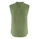 thumbnail image 5 of Camiseta sin mangas de verano para mujer, corte holgado, plisada, cuello en V, sin mangas, fluida, informal, 5 of 5