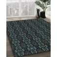 thumbnail image 2 of Ahgly Company Indoor Rectangle Patterned Beetle Green Area Rugs, 6' x 9', 2 of 6