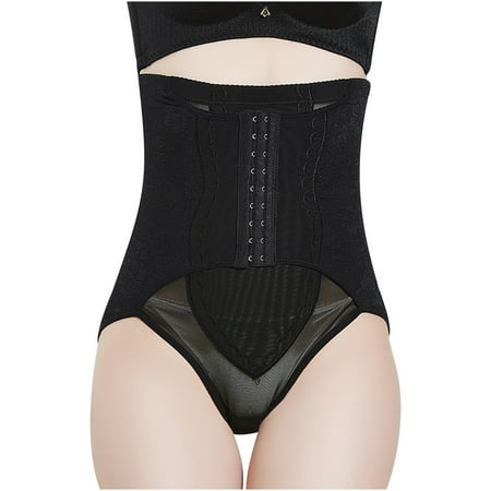 

amlbb Tummy Control Shapewear High Waist Breathable Belly Retraction Trousers Postpartum Slimming Buttock Lift Body Body Retraction Stomach Thin Waist Panties on Clearance