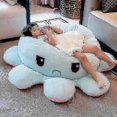 thumbnail image 1 of 2025 Reversible Octopus Plush Toy, Large Plush Octopus Cushion Pillow Toy - Approximately 80 cm (with error) --Aiyi, 1 of 5