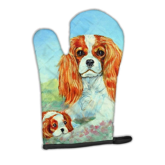 Cavalier Spaniel Momma's Love Oven Mitt